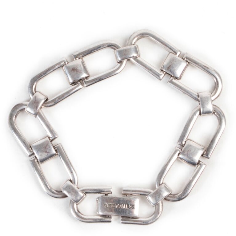 Delvaux Silver Bracelet Labellov Buy and Sell Authentic Luxury