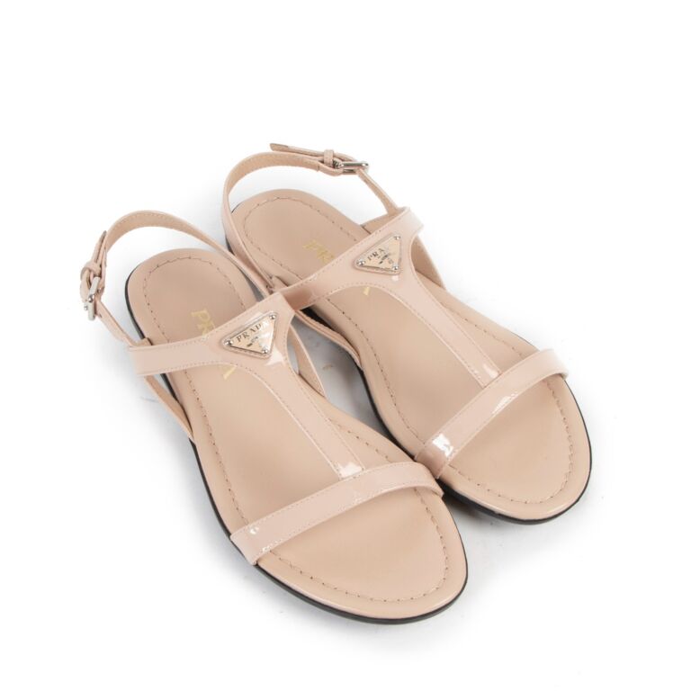 Prada nude sales sandals