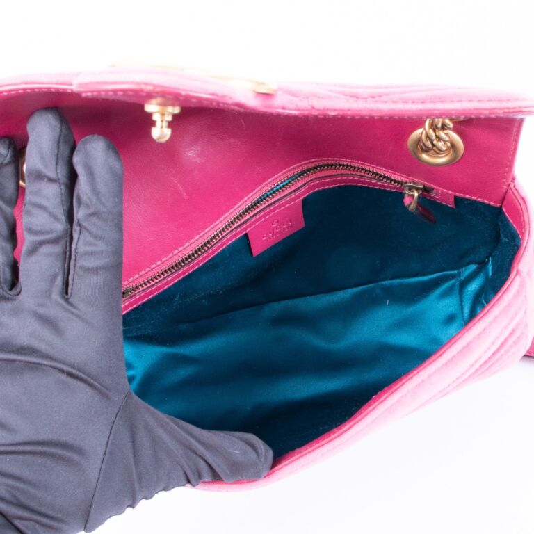 Gucci pink hotsell velvet