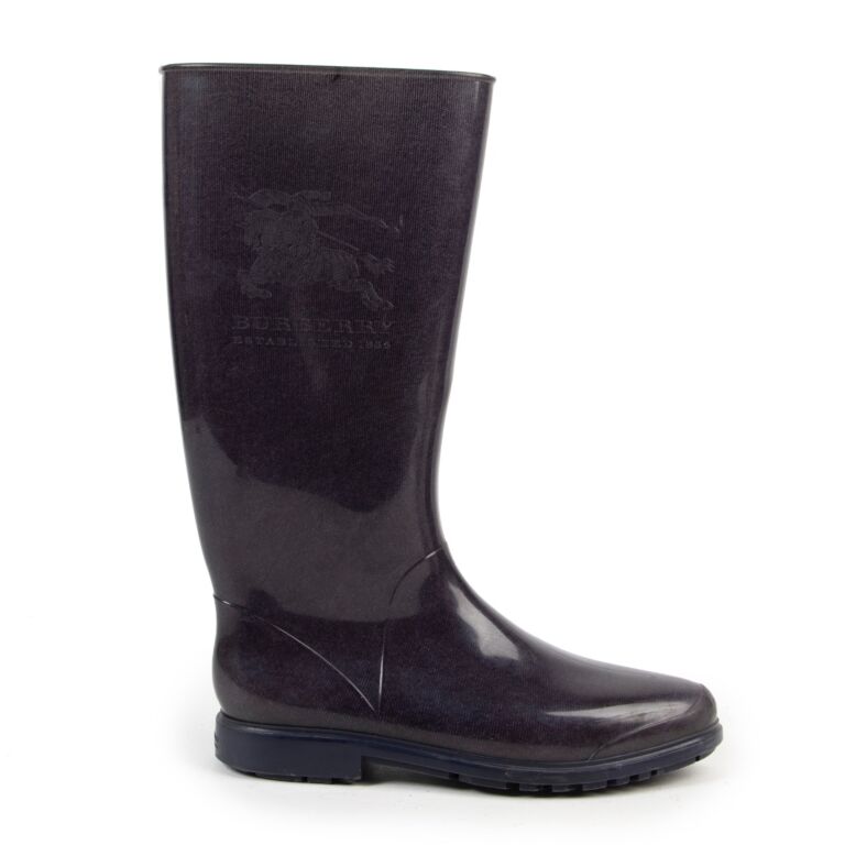 Burberry rain top boots mens cheap