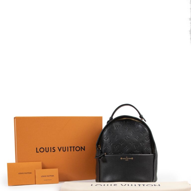 Louis Vuitton, Empreinte Sorbonne Backpack Noir