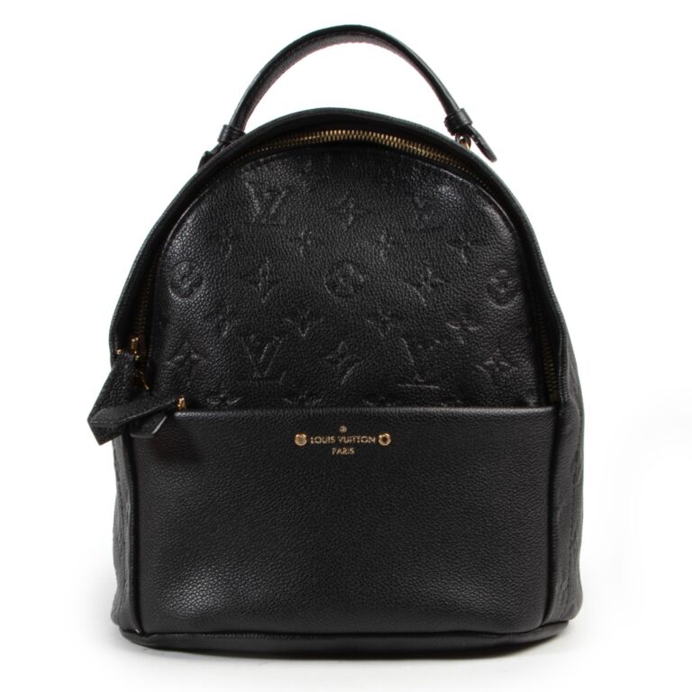 Louis Vuitton, Bags, Authentic Louis Vuitton Empreinte Sorbonne Backpack  Black