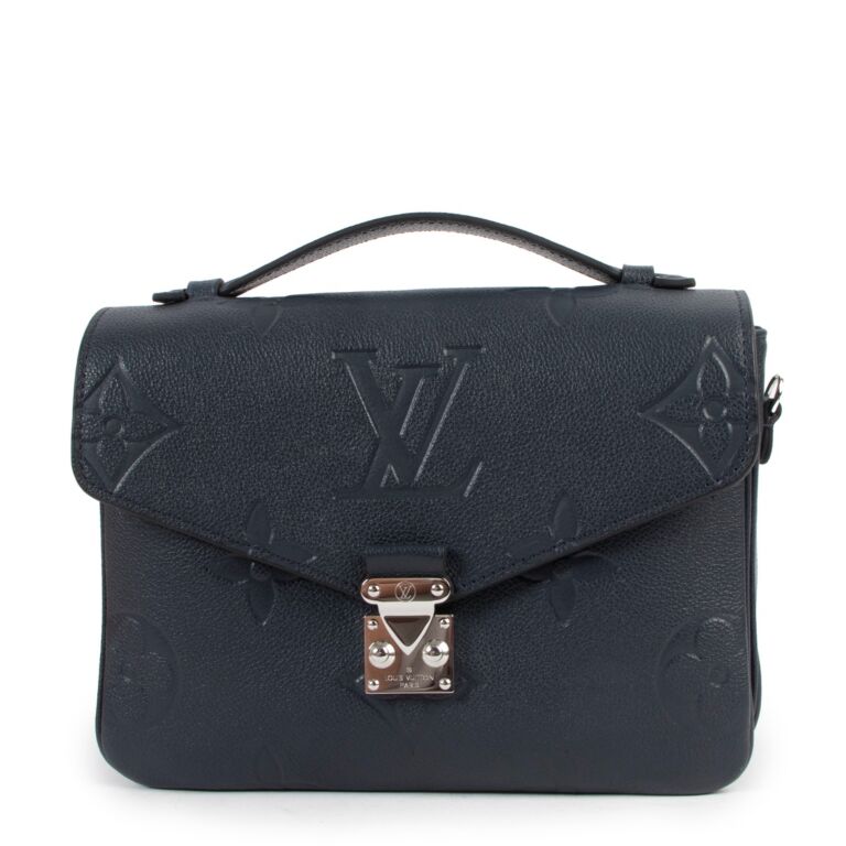 Louis Vuitton's Monogram Empreinte Now Comes In Iridescent Navy Nacre -  BAGAHOLICBOY