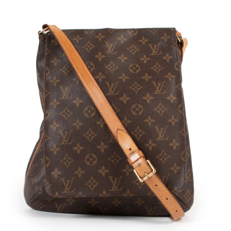 LOUIS VUITTON Musette Salsa GM Monogram Crossbody Shoulder Bag