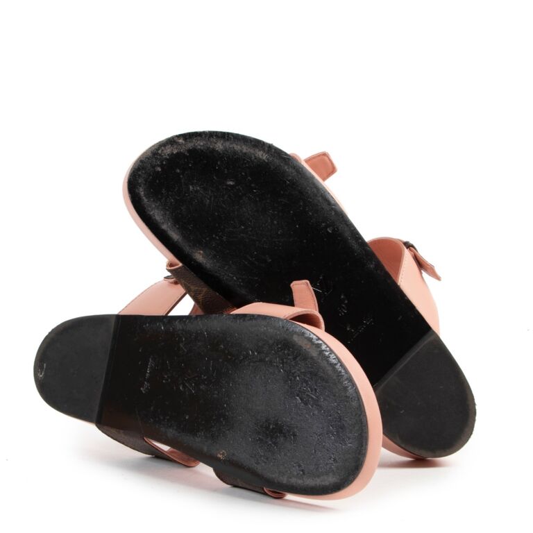 Monogram Dome Dia Flat Mule Sandals #louis #vuitton #sandals