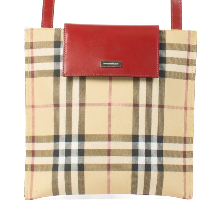 Burberry Check Crossbody Bag Labellov Buy and Sell Authentic Luxury