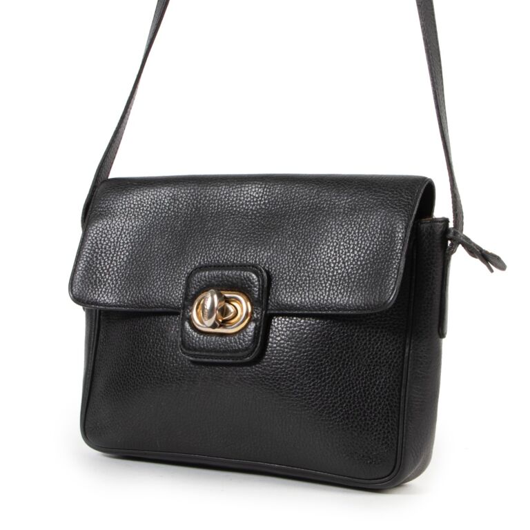 Delvaux Black Trotteur Ciel Crossbody Bag ○ Labellov ○ Buy