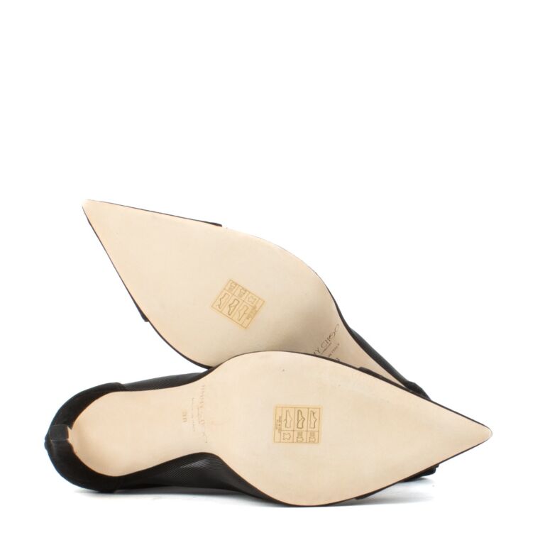 Jimmy Choo Black Bing 100 Boots - Size 38 ○ Labellov ○ Buy