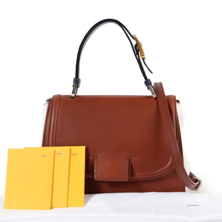 Fendi Multicolor Silvana Top Handle Bag Labellov Buy and