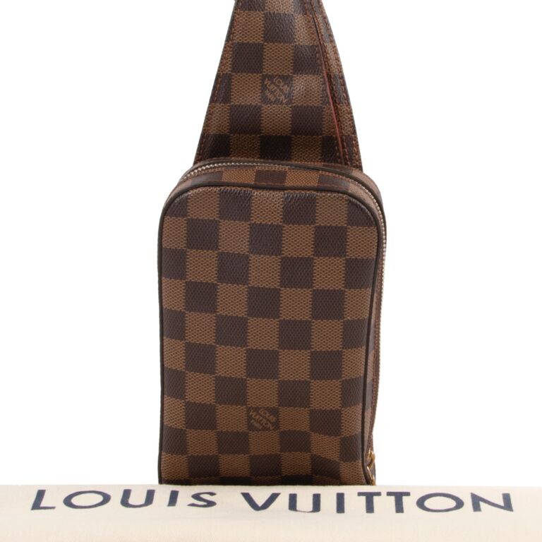 Louis Vuitton Geronimos Red N51994 Damier Ebene Canvas