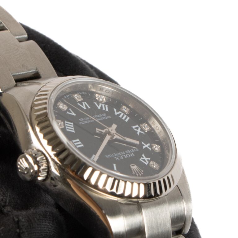 Rolex oyster perpetual 18k white gold on sale