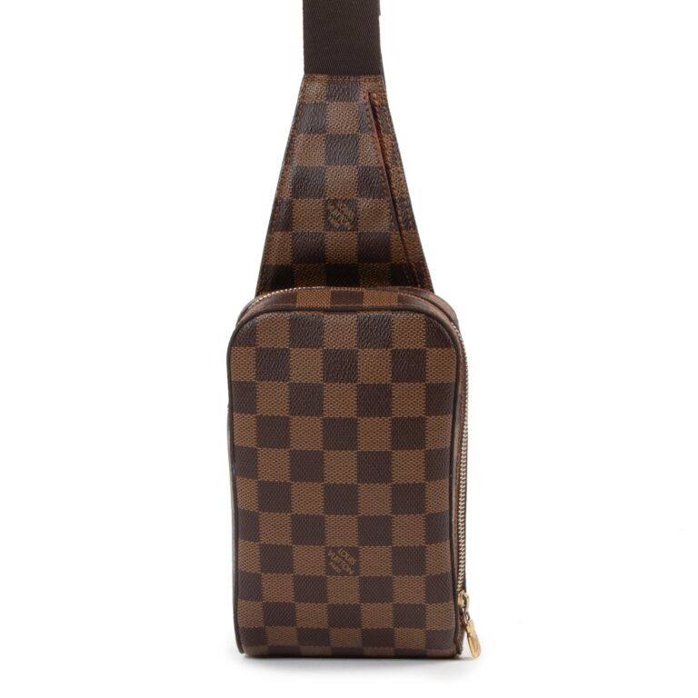 Louis Vuitton Brown Damier Ebene Canvas Geronimos Belt Bag Louis