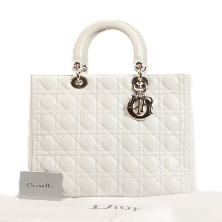 Lady dior large price clearance