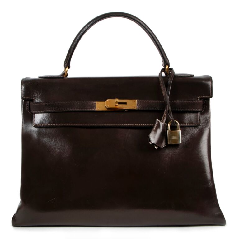 Hermes vintage kelly bag top