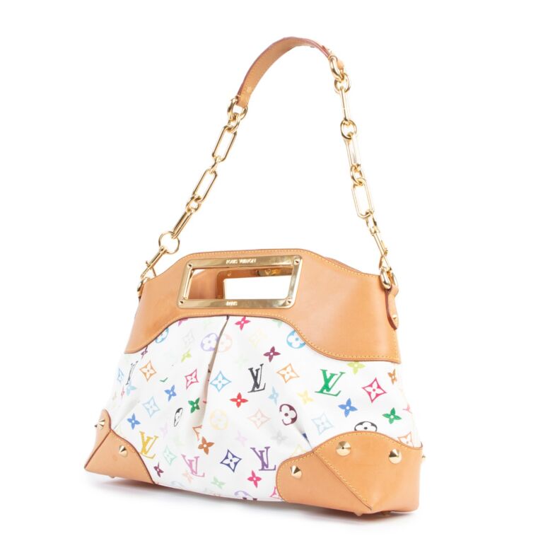 Louis Vuitton Monogram Multicolore Judy MM Clutch - FINAL SALE, Louis  Vuitton Handbags