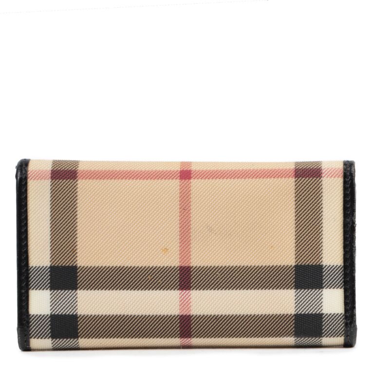 Burberry key hot sale holder wallet