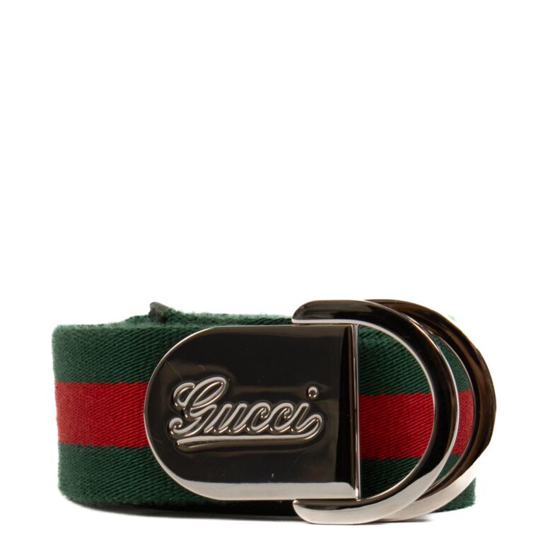 Mens gucci belt red and green hot sale