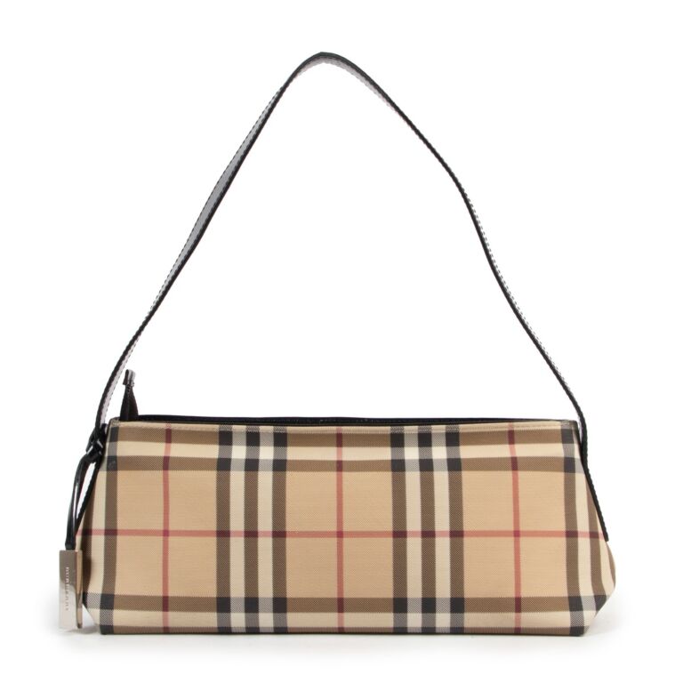 Burberry Check Shoulder Bag ○ Labellov ○ Buy and Sell Authentic