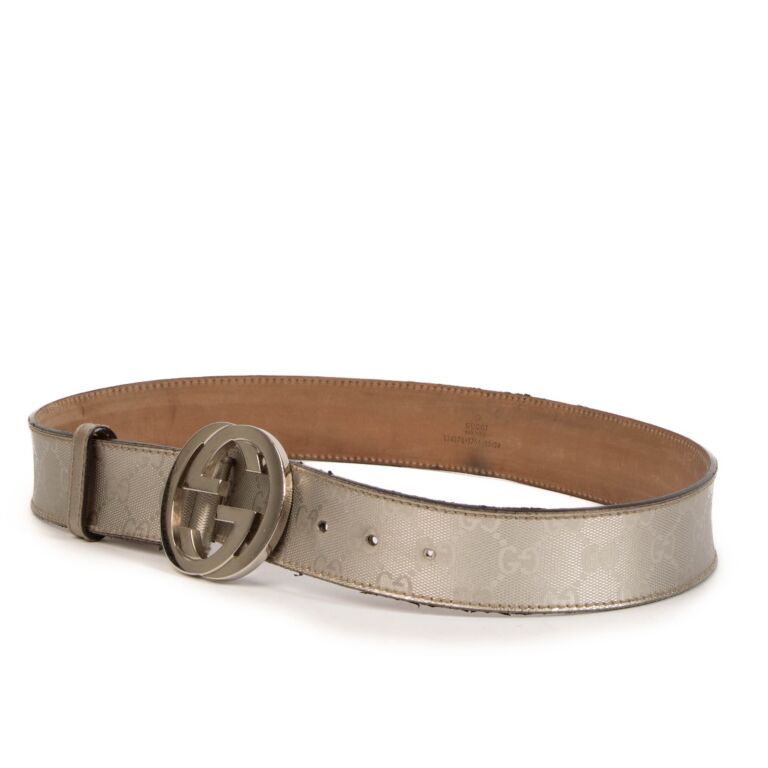 Gucci discount imprime belt