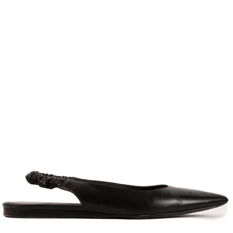 Bottega Veneta Slingback Ballet Flats Size 38 Labellov Buy and Sell Authentic Luxury