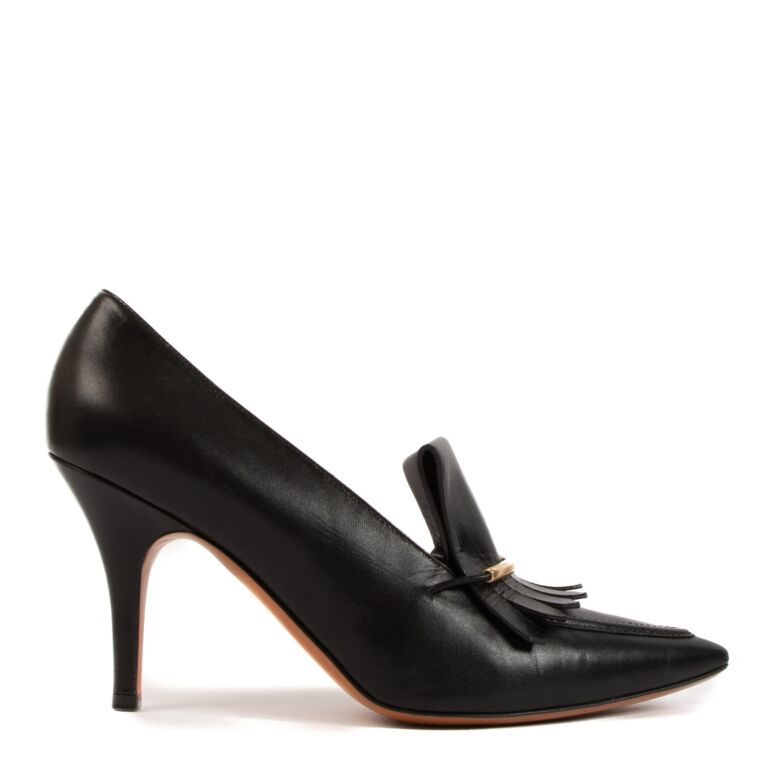 Celine black hot sale heels