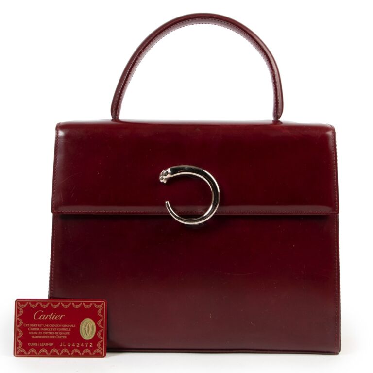 Authentic Must de Cartier Logos Hand Bag | Hand logo, Bags, Vintage bags
