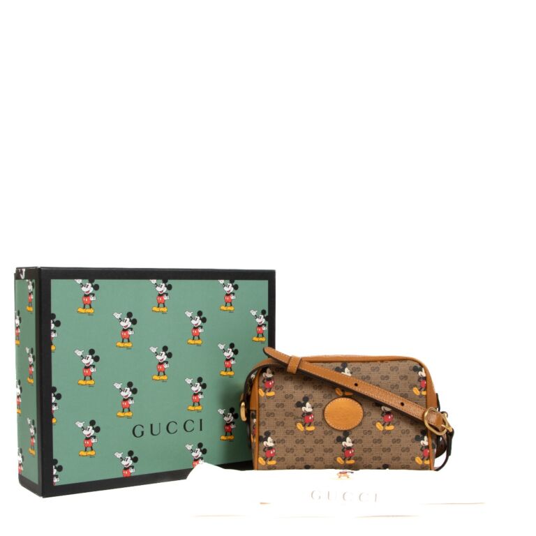 Gucci mickey mouse clearance luggage