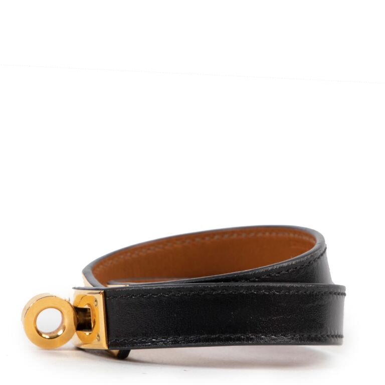 高級感＊上品【HERMES】Kelly Double Tour So Black bracelet Kelly Double Tour So Black bracelet | Hermès Mainland China