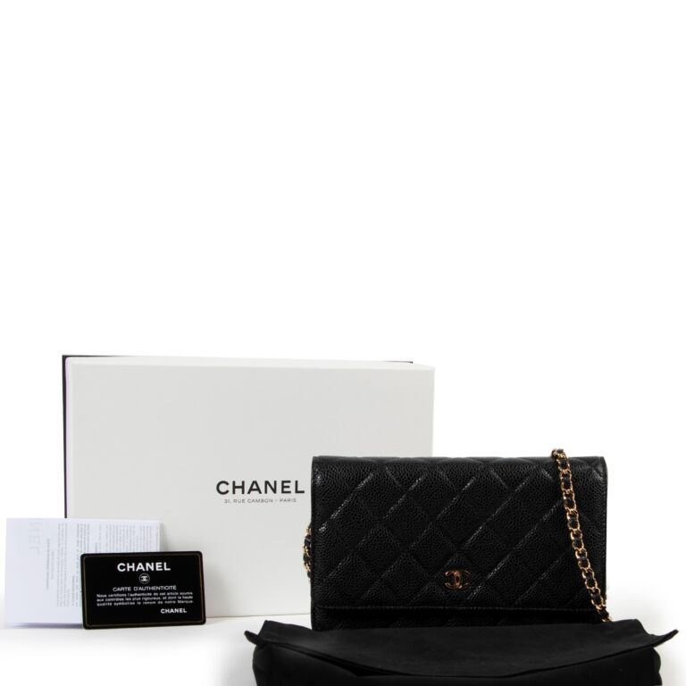 Chanel woc caviar ghw sales