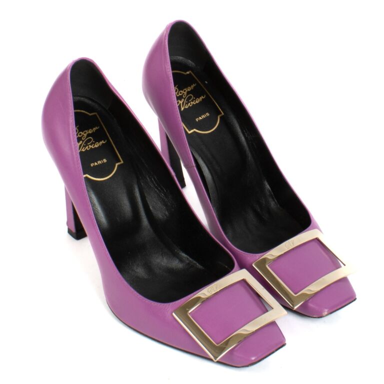 ★関税込み★ Roger Vivier Trompette Pumps Trompette Pumps in leather Black Woman RVW40015280NK040MB999