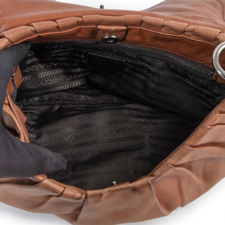 Prada Brown Shoulder Bag ○ Labellov ○ Buy and Sell