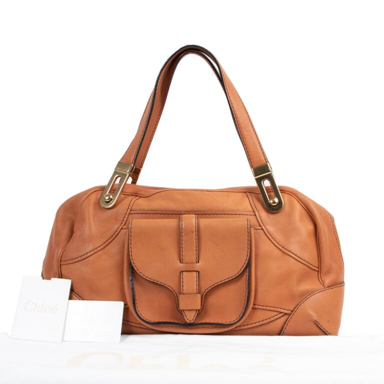 Chloe camel bag sales
