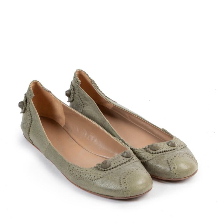 ◆国内発送◆関送込◆BALENCIAGA◆city flat leather ballerinas Balenciaga City Leather Ballet Flats – BALTINI