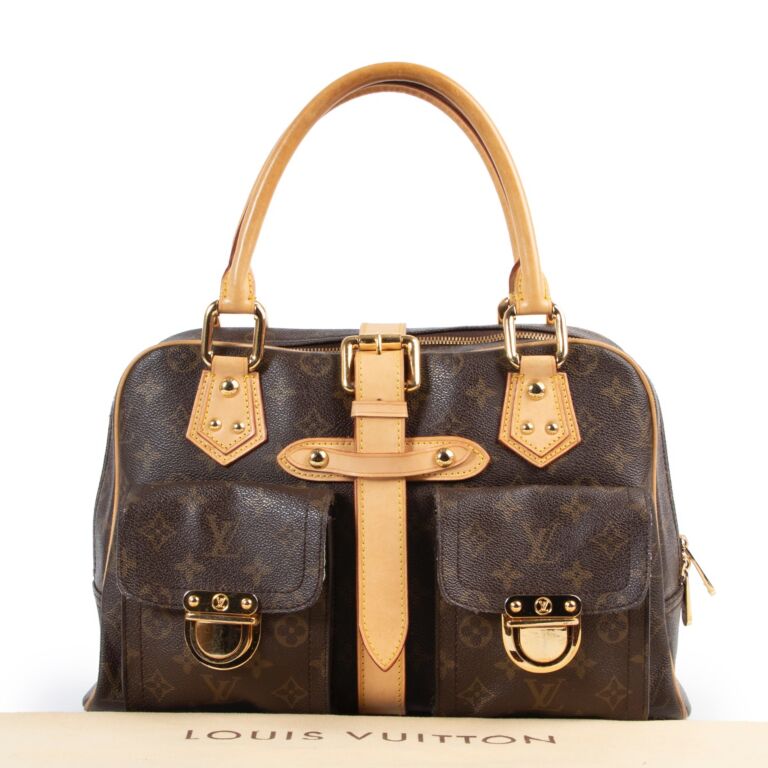 Louis Vuitton Monogram Manhattan Top Handle Bag ○ Labellov ○ Buy