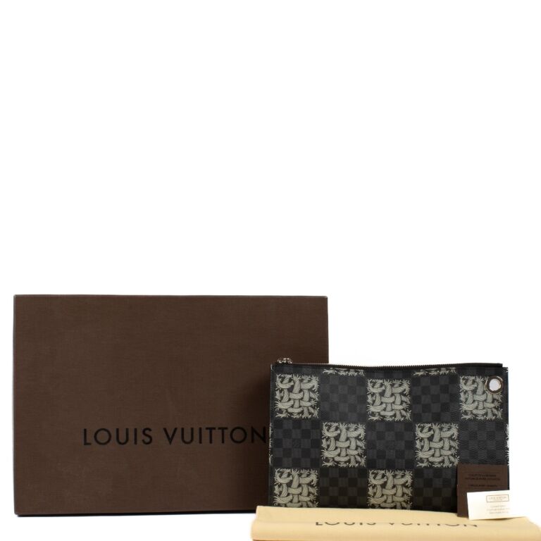 Louis Vuitton Damier Graphite Rope Pochette Jour PM