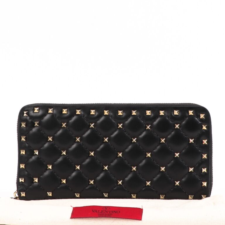 Valentino studded wallet best sale