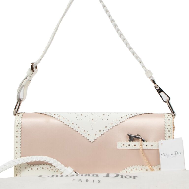 在庫処分 激安 食品 Christian Labellov ○ Bag Shoulder D'Trick Satin Pink Dior バッグ