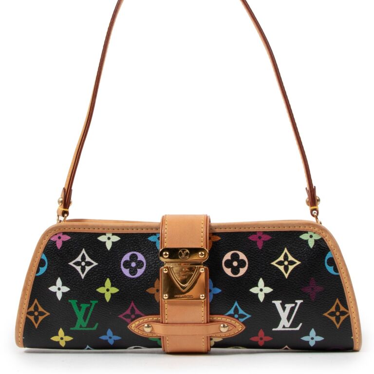 louis vuitton black multicolor products for sale