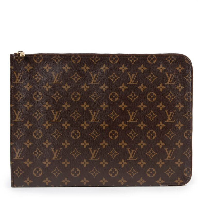 Louis Vuitton Monogram Laptop Case Labellov Buy and Sell