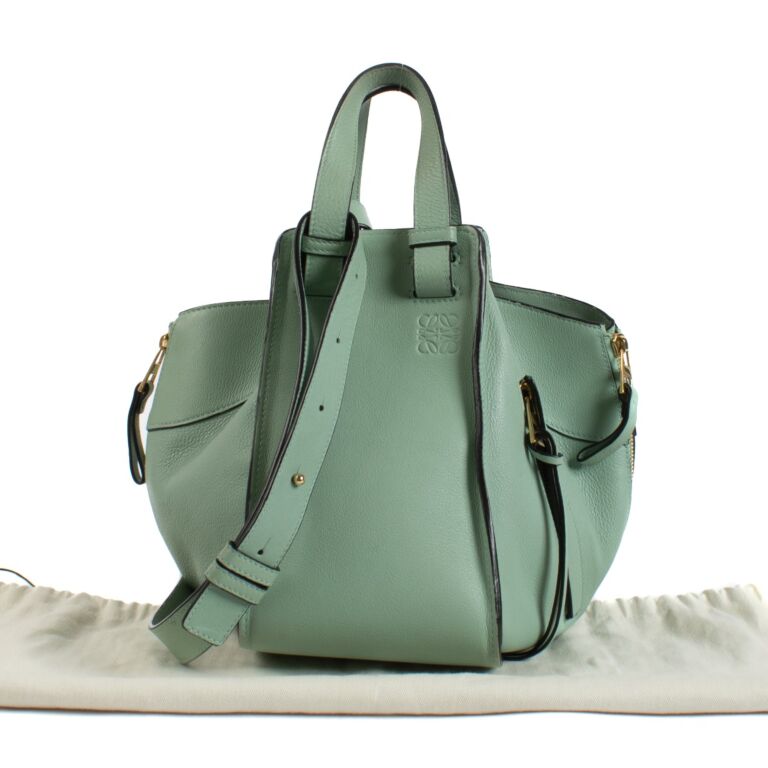 Loewe Seafoam Green Hammock Small Bag ○ Labellov ○ Buy and