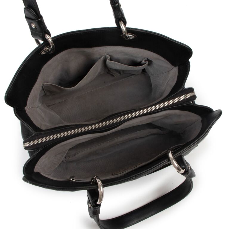 little black chanel purse box