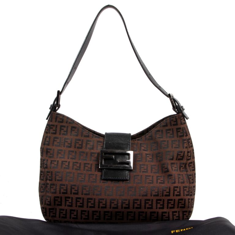 Fendi Monogram Shoulder Bag Labellov Buy and Sell Authentic