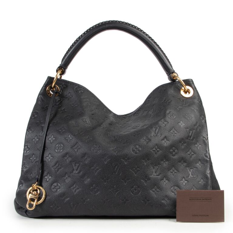 Louis Vuitton Black Monogram Empreinte Artsy MM Labellov Buy