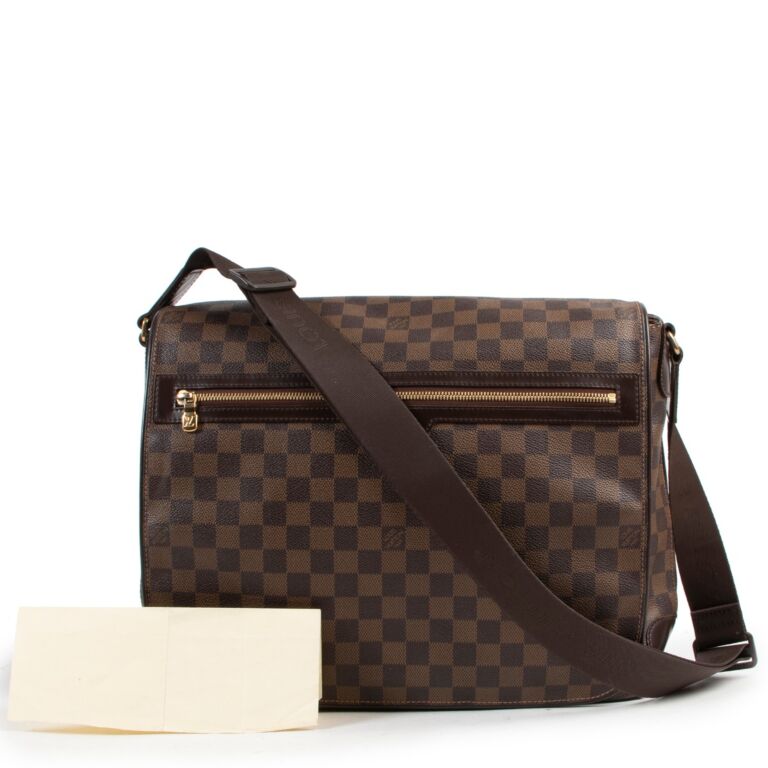 Louis Vuitton Vintage - Damier Ebene Spencer Bag - Brown - Leather