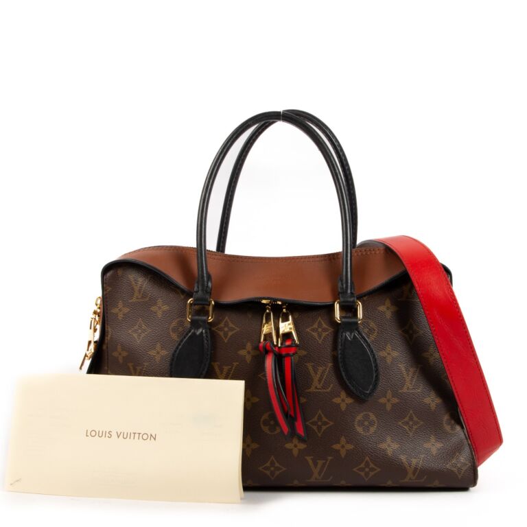 Louis Vuitton Tuileries Monogram Brown Shoulder Bag