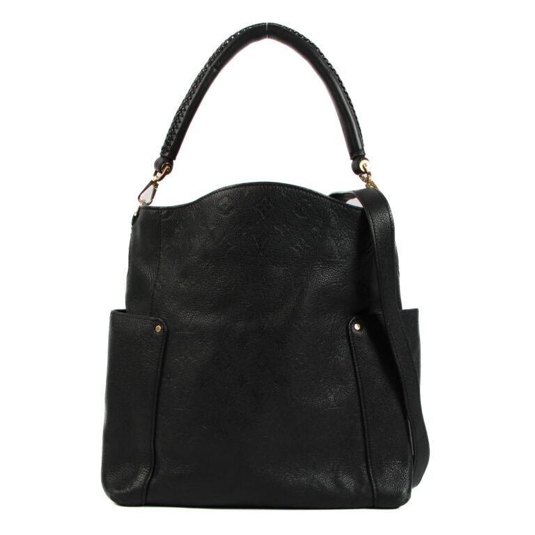 Lv black shop empreinte bag