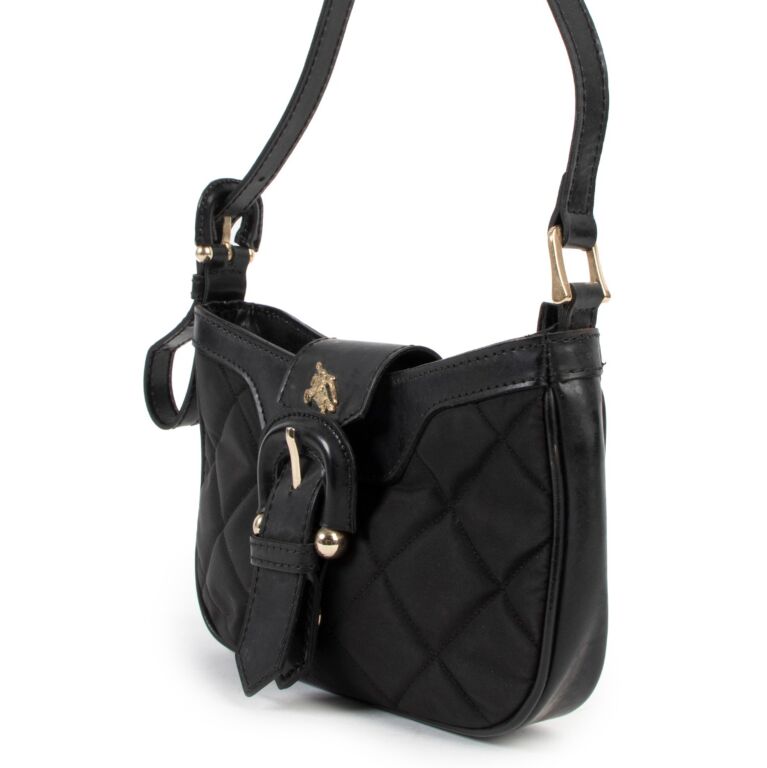 Burberry shoulder bag black deals