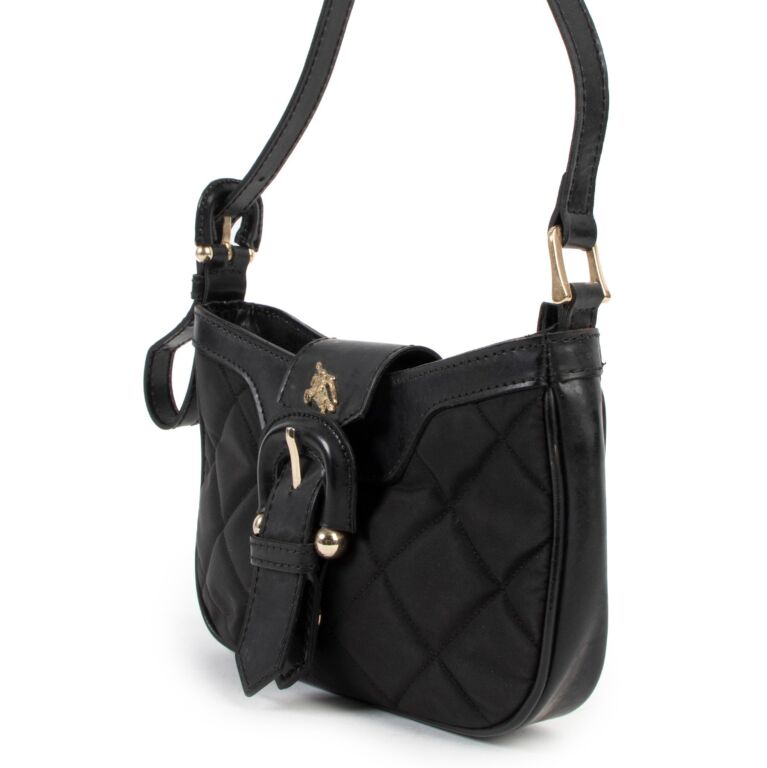 Buy BURBERRY Women Black Shoulder Bag black Online @ Best Price in