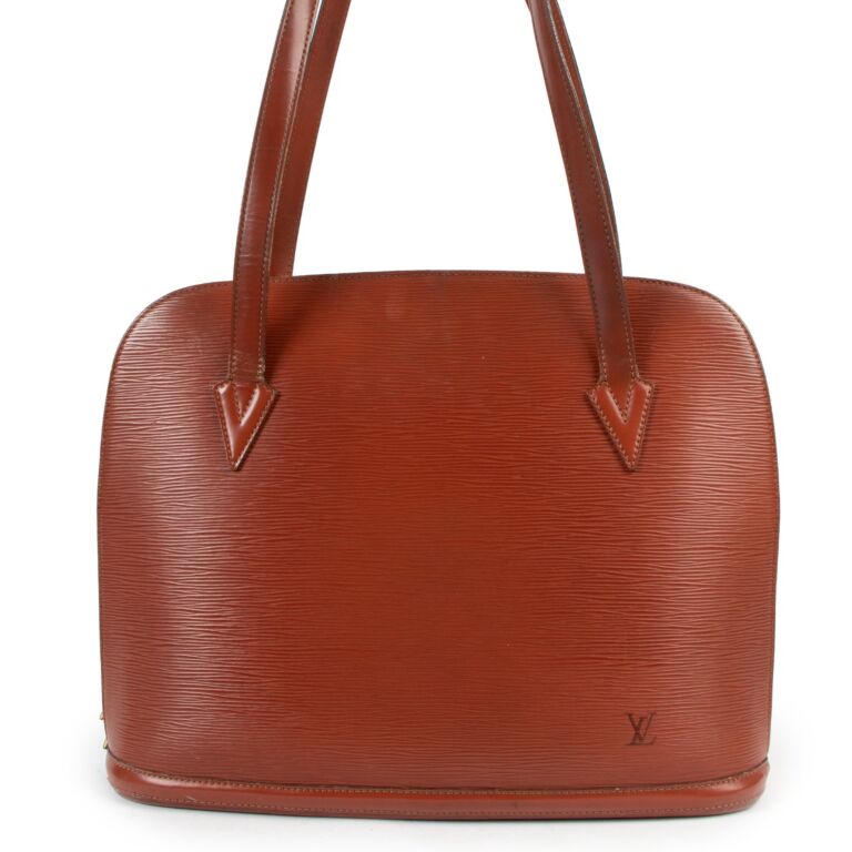 Louis Vuitton Vintage Fawn Epi Saint Jacques GM Bag Louis Vuitton