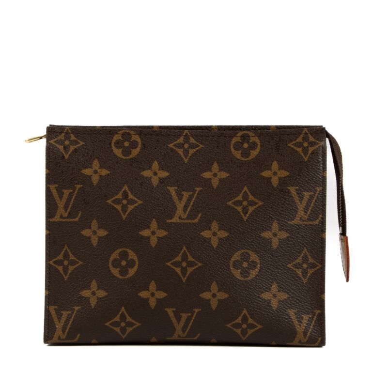 Louis Vuitton Monogram Canvas Toilette Poche 19 Toiletry Pouch